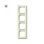 B&J2CKA001754A4098 / Busch-Duro 2000® SI Linear-Abdeckrahmen 4-fach Rahmen / EAN 4011395991589