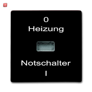 B&J2CKA001731A1956 / Wippe mit Aufdruck "Heizung" / EAN 4011395103777