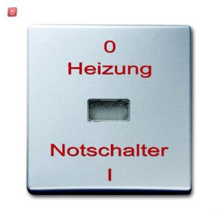 B&J2CKA001731A1957 / Wippe mit Aufdruck "Heizung" / EAN 4011395103814