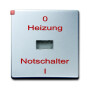 B&J2CKA001731A1957 / Wippe mit Aufdruck "Heizung" / EAN 4011395103814