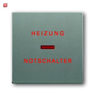 B&J2CKA001751A3019 / Wippe mit Aufdruck mit kleiner roter Kalotte / EAN 4011395110881