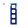 B&J2CKA001754A4354 / Abdeckrahmen 4-fach Rahmen / EAN 4011395113493