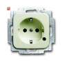 B&J2CKA002013A5280 / SCHUKO® Steckdosen-Einsatz mit LED Kontrolllicht / EAN 4011395100615