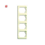 B&J2CKA001754A4152 / Abdeckrahmen 4-fach Rahmen / EAN 4011395012345