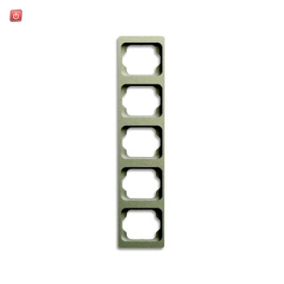B&J2CKA001754A4123 / Abdeckrahmen 5-fach Rahmen / EAN 4011395011997