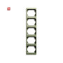 B&J2CKA001754A4123 / Abdeckrahmen 5-fach Rahmen / EAN 4011395011997
