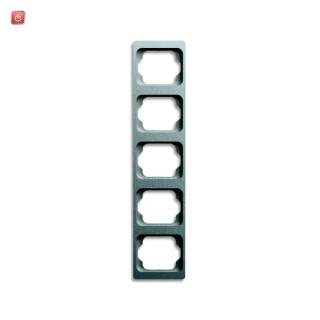 B&J2CKA001754A4132 / Abdeckrahmen 5-fach Rahmen / EAN 4011395012284