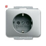 B&J2CKA002013A5253 / SCHUKO® Steckdosen-Einsatz mit erh. Berührungsschutz / EAN 4011395006290