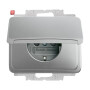 B&J2CKA002018A1466 / SCHUKO® Steckdosen-Einsatz mit Klappdeckel / EAN 4011395006313