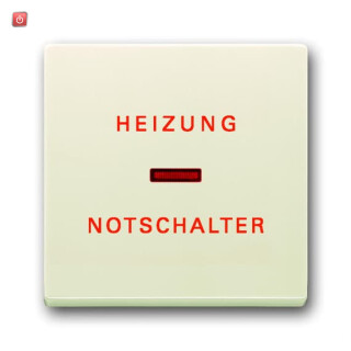 B&J2CKA001751A2743 / Wippe mit Aufdruck mit kleiner roter Kalotte / EAN 4011395994993