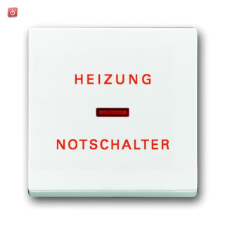 B&J2CKA001751A2751 / Wippe mit Aufdruck mit kleiner roter Kalotte / EAN 4011395995891