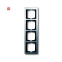 B&J2CKA001754A4107 / Abdeckrahmen 4-fach Rahmen / EAN 4011395994887