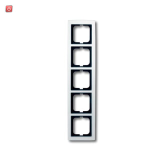 B&J2CKA001754A4113 / Abdeckrahmen 5-fach Rahmen / EAN 4011395996195