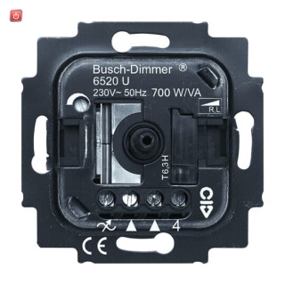 B&J2CKA006520A0226 / Busch-Drehdimmer UP, RL, 200-700 W / EAN 4011395014257