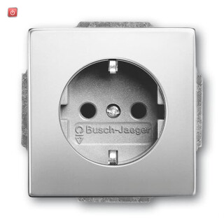 B&J2CKA002013A5452 / SCHUKO® Steckdosen-Einsatz mit erh. Berührungsschutz / EAN 4011395226773