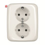 B&J2TKA00003898 / 202 EUJB-214 Doppelsteckdose SCHUKO volle Abdeckung / EAN 6438199005454
