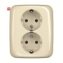 B&J2TKA00003897 / 202 EUJB-212 SCHUKO Doppelsteckdose volle Abdeckung / EAN 6438199005447