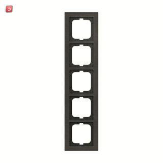 B&J2CKA001754A4809 / Abdeckrahmen 5-fach Rahmen / EAN 4011395298367