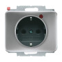 B&J2CKA002011A3829 / Busch-Protector® SCHUKO® Steckdosen-Einsatz mit Überspannungsschutz / EAN 4011395078822