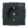 B&J2CKA002013A5266 / SCHUKO® Steckdosen-Einsatz mit Aufdruck "EDV" / EAN 4011395065433