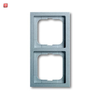 B&J2CKA001754A4302 / future® linear-Abdeckrahmen 2-fach Rahmen / EAN 4011395069073