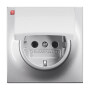B&J2CKA002018A1489 / SCHUKO® Steckdosen-Einsatz mit Klappdeckel / EAN 4011395082768