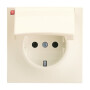 B&J2CKA002018A1488 / SCHUKO® Steckdosen-Einsatz mit Klappdeckel / EAN 4011395082898