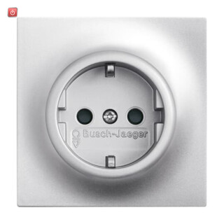 B&J2CKA002013A5275 / SCHUKO® Steckdosen-Einsatz mit erh. Berührungsschutz / EAN 4011395083383