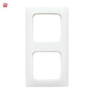 B&J2CKA001725A1495 / Reflex SI Linear-Abdeckrahmen 2-fach Rahmen / EAN 4011395117378
