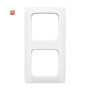 B&J2CKA001725A1495 / Reflex SI Linear-Abdeckrahmen 2-fach Rahmen / EAN 4011395117378