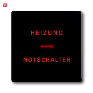 B&J2CKA001751A3043 / Wippe mit Aufdruck mit kleiner roter Kalotte / EAN 4011395129784