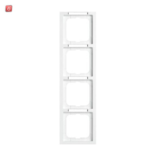 B&J2CKA001754A4367 / future® linear-Abdeckrahmen 4-fach Rahmen / EAN 4011395124338