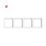 B&J2CKA001754A4370 / future® linear-Abdeckrahmen 4-fach Rahmen / EAN 4011395124369