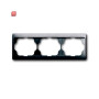 B&J2CKA001754A4376 / Abdeckrahmen 3-fach Rahmen / EAN 4011395125656
