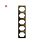 B&J2CKA001754A4390 / Abdeckrahmen 5-fach Rahmen / EAN 4011395125816