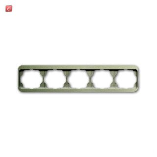 B&J2CKA001754A4407 / Abdeckrahmen 5-fach Rahmen / EAN 4011395126035