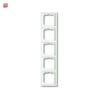 B&J2CKA001754A4418 / future® linear-Abdeckrahmen 5-fach Rahmen / EAN 4011395128282