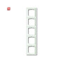 B&J2CKA001754A4418 / future® linear-Abdeckrahmen 5-fach Rahmen / EAN 4011395128282