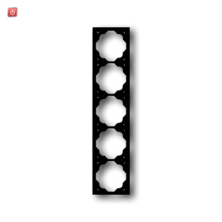 B&J2CKA001754A4428 / Abdeckrahmen 5-fach Rahmen / EAN 4011395128398