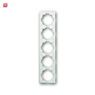 B&J2CKA001754A4436 / Abdeckrahmen 5-fach Rahmen / EAN 4011395128558