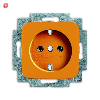 B&J2CKA002013A5310 / SCHUKO® Steckdosen-Einsatz mit erh. Berührungsschutz / EAN 4011395122877