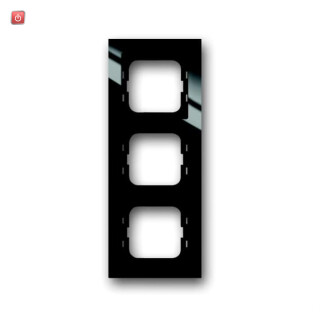B&J2CKA001753A4128 / Abdeckrahmen Busch-axcent® flat 3-fach Rahmen / EAN 4011395170816