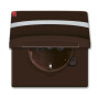 B&J2CKA002064A0298 / SCHUKO® Steckdosen-Einsatz mit Klappdeckel und Beschriftungsfeld / EAN 4011395172292