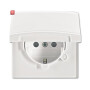 B&J2CKA002064A0294 / SCHUKO® Steckdosen-Einsatz mit Klappdeckel / EAN 4011395172254