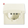 B&J2CKA002064A0292 / SCHUKO® Steckdosen-Einsatz mit Klappdeckel / EAN 4011395172230