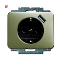 B&J2CKA002011A6172 / SCHUKO® USB-Steckdose mit...