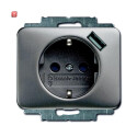 B&J2CKA002011A6167 / SCHUKO® USB-Steckdose mit...