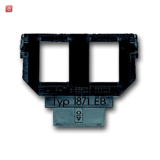 B&J2CKA001764A0273 / Sockel 2 x 6- und 8-polige Modular-Jack, Kat. 3 / EAN 4011395519806