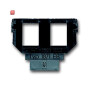 B&J2CKA001764A0273 / Sockel 2 x 6- und 8-polige Modular-Jack, Kat. 3 / EAN 4011395519806