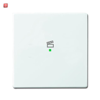 B&J2CKA006220A0043 / Wippe 1-fach, mit Symbol "Szene" / EAN 4011395181690